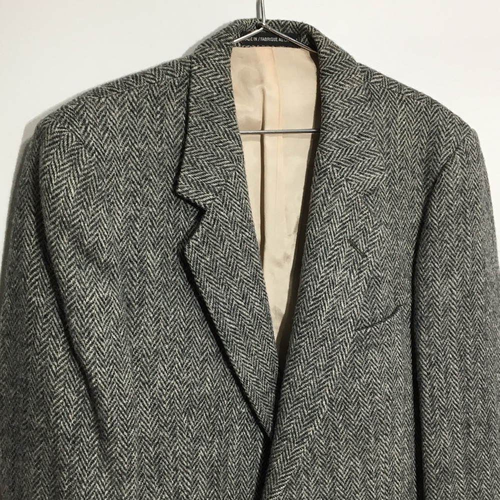 Vintage HARRIS TWEED Sport Coat Jacket Blazer Moore’s